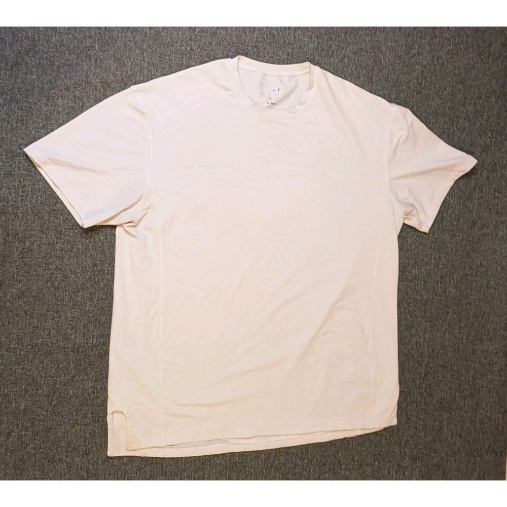 BYLT Performance T Shirt Mens XXL White Signature Crewneck Athletic Tee
